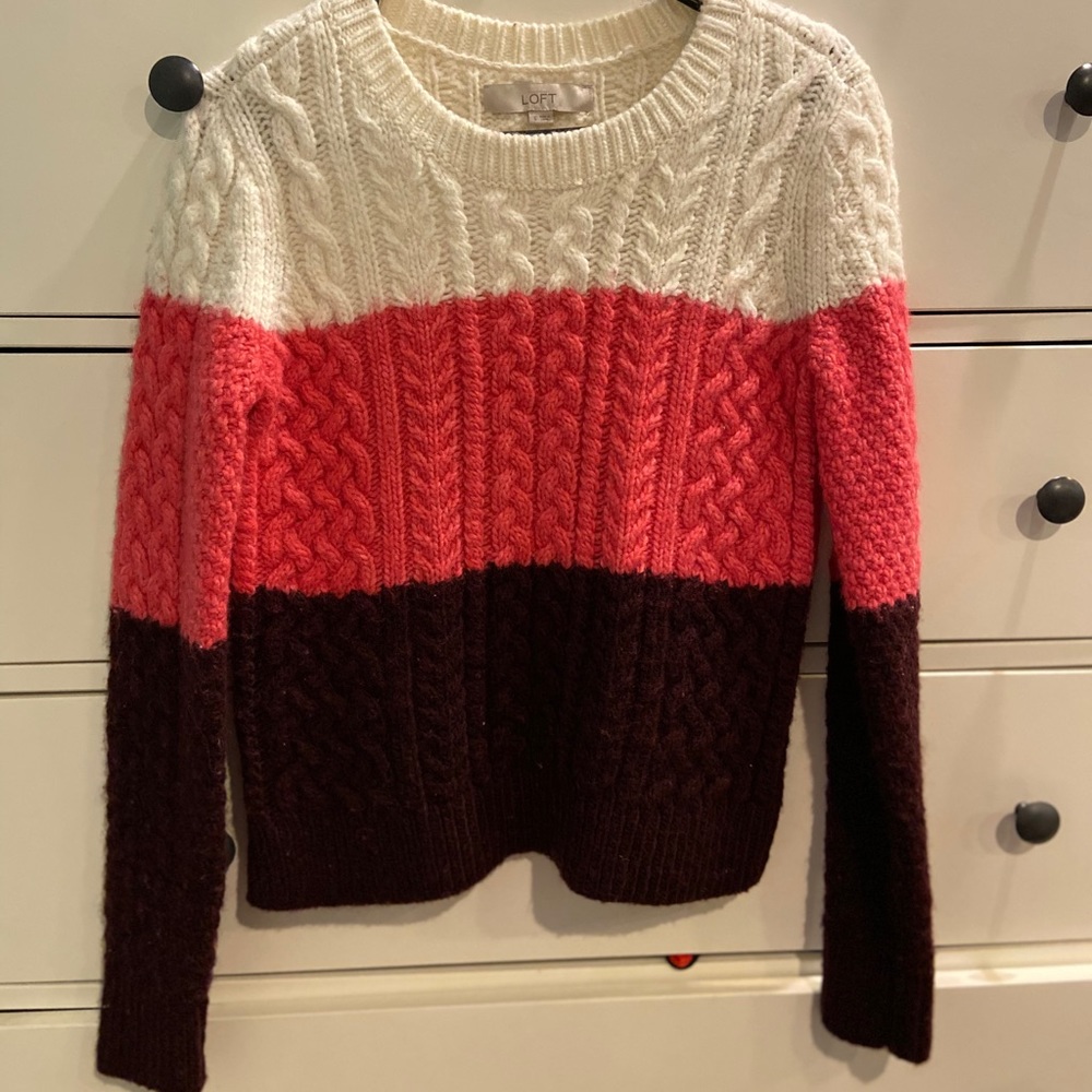 Crew knit sweater